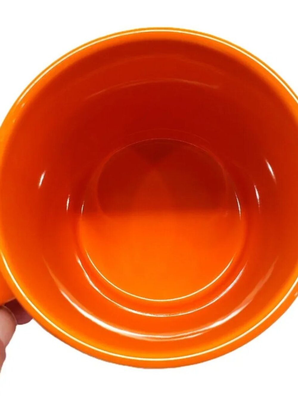 LIFE IS GOOD Grateful Dad Coffee Tea Orange Mug Cup - Picture 6 of 7